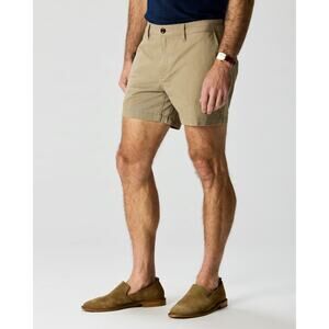 Flint and Tinder 365 Chino Shorts 5” Khaki Size Classic Casual Minimalist